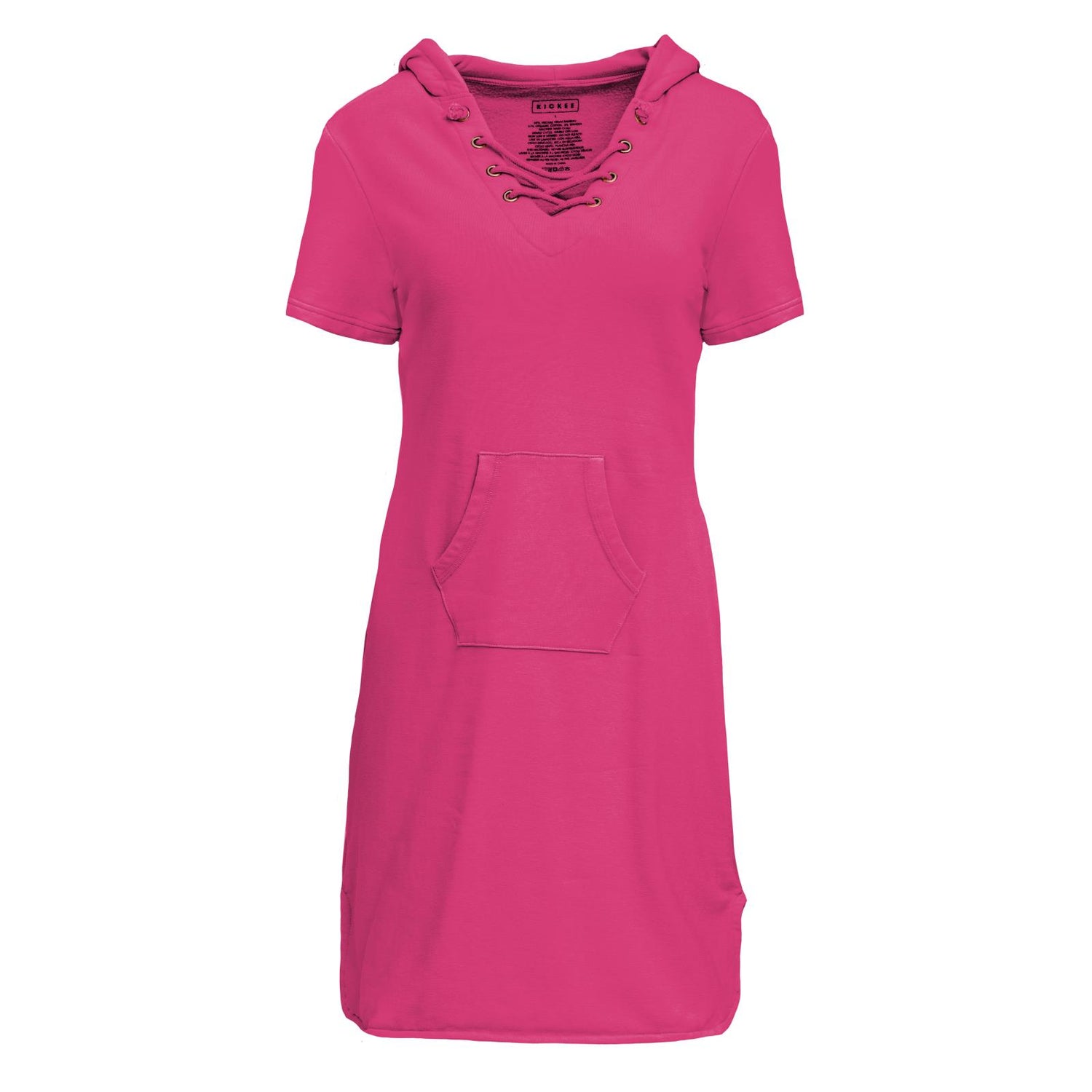 Women's Fleece Hooded Dress in Calypso