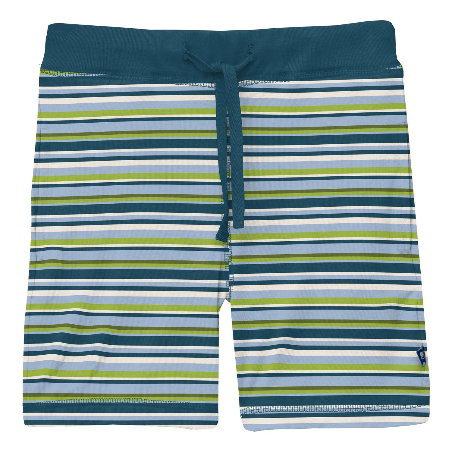 Print Lightweight Drawstring Shorts in Anniversary Sailaway Stripe