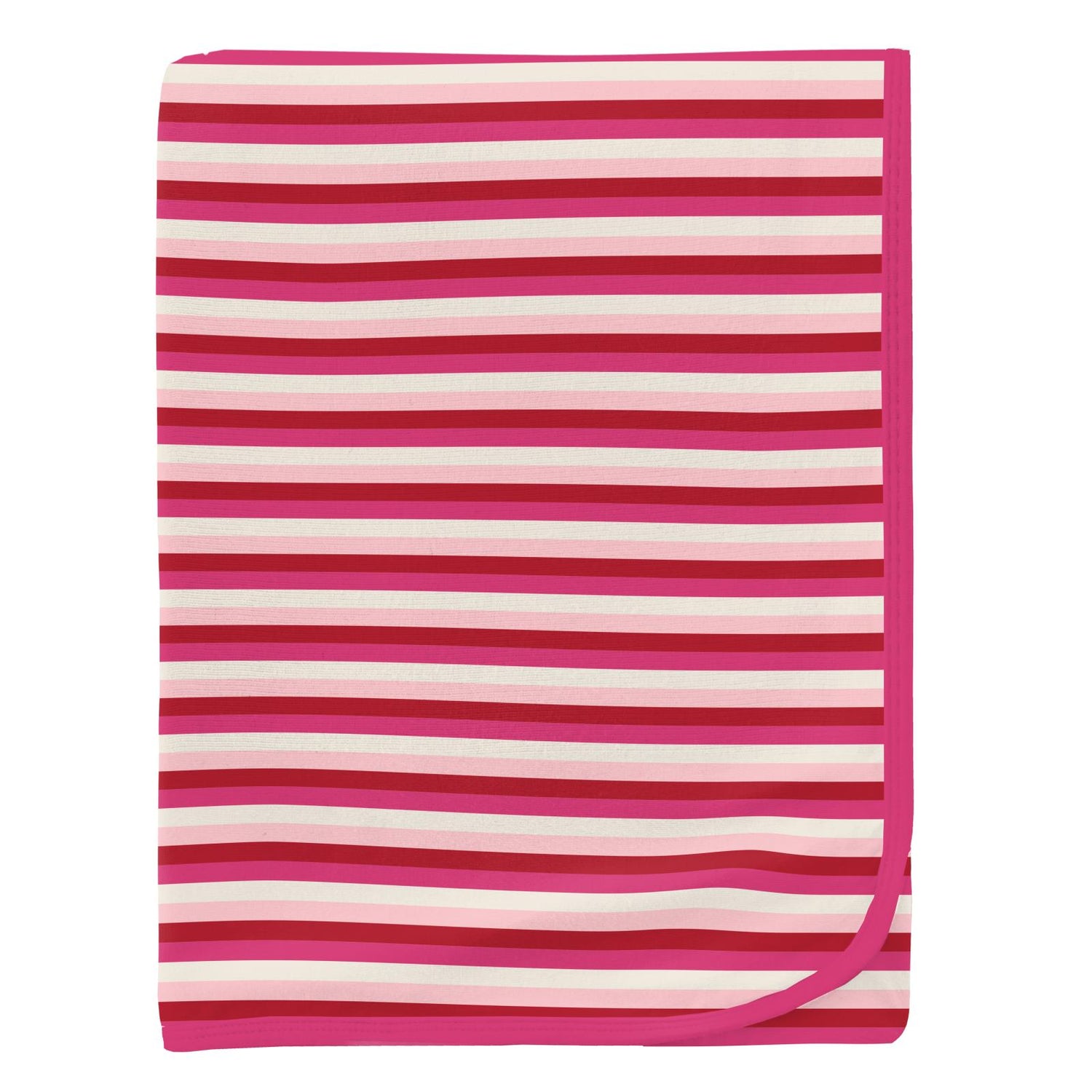 Print Swaddling Blanket in Anniversary Candy Stripe