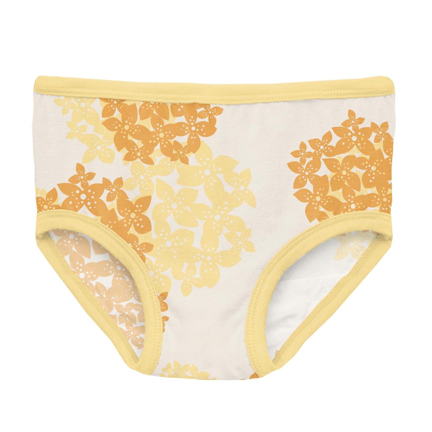 Print Girl's Underwear in Wallaby Hydrangea