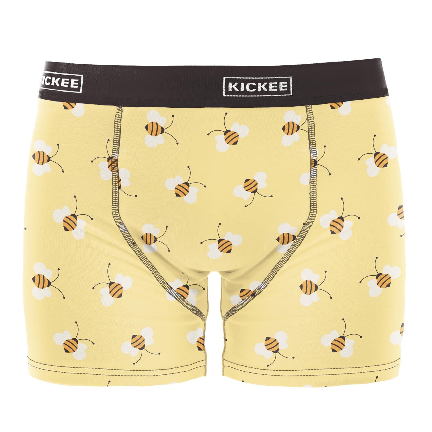 Men's Print Boxer Brief in Wallaby Bees