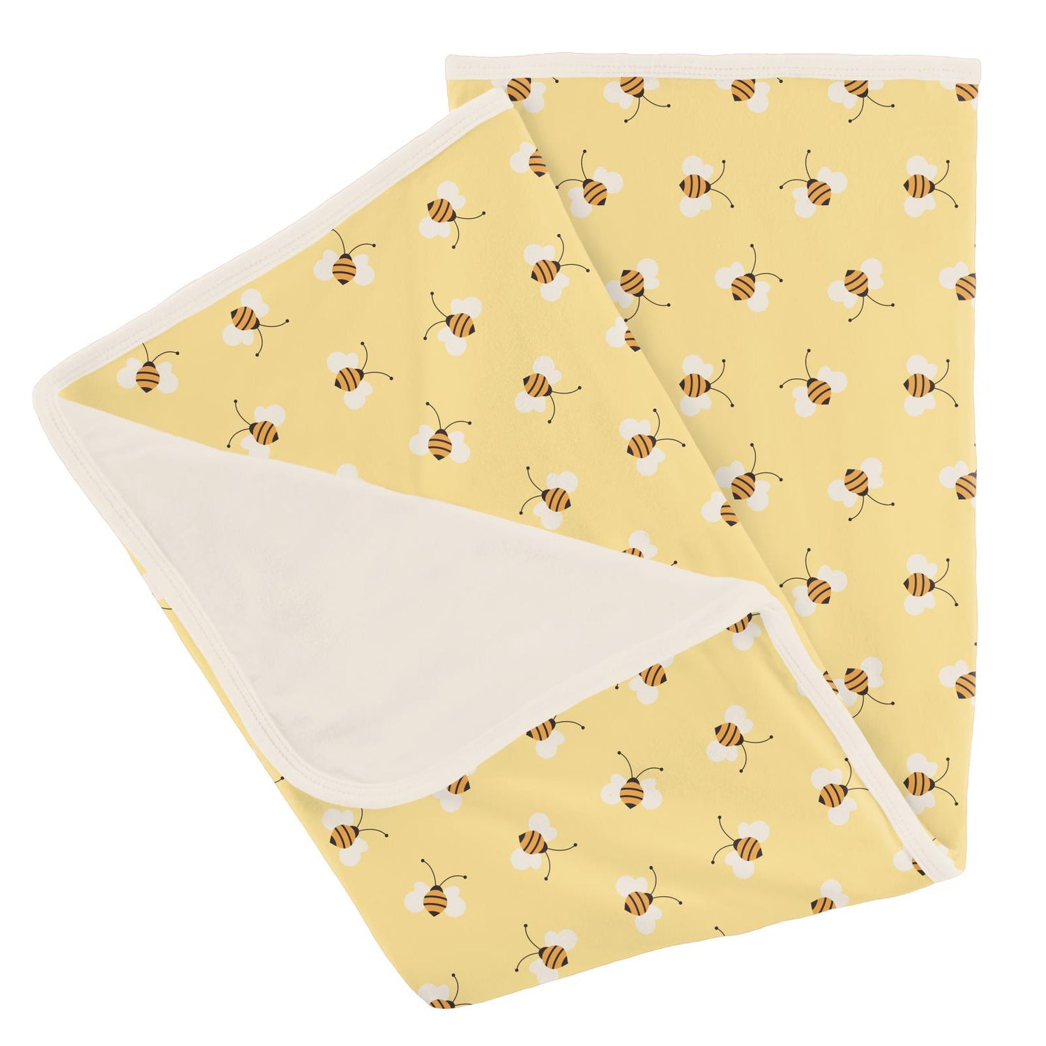 Print Stroller Blanket in Wallaby Bees