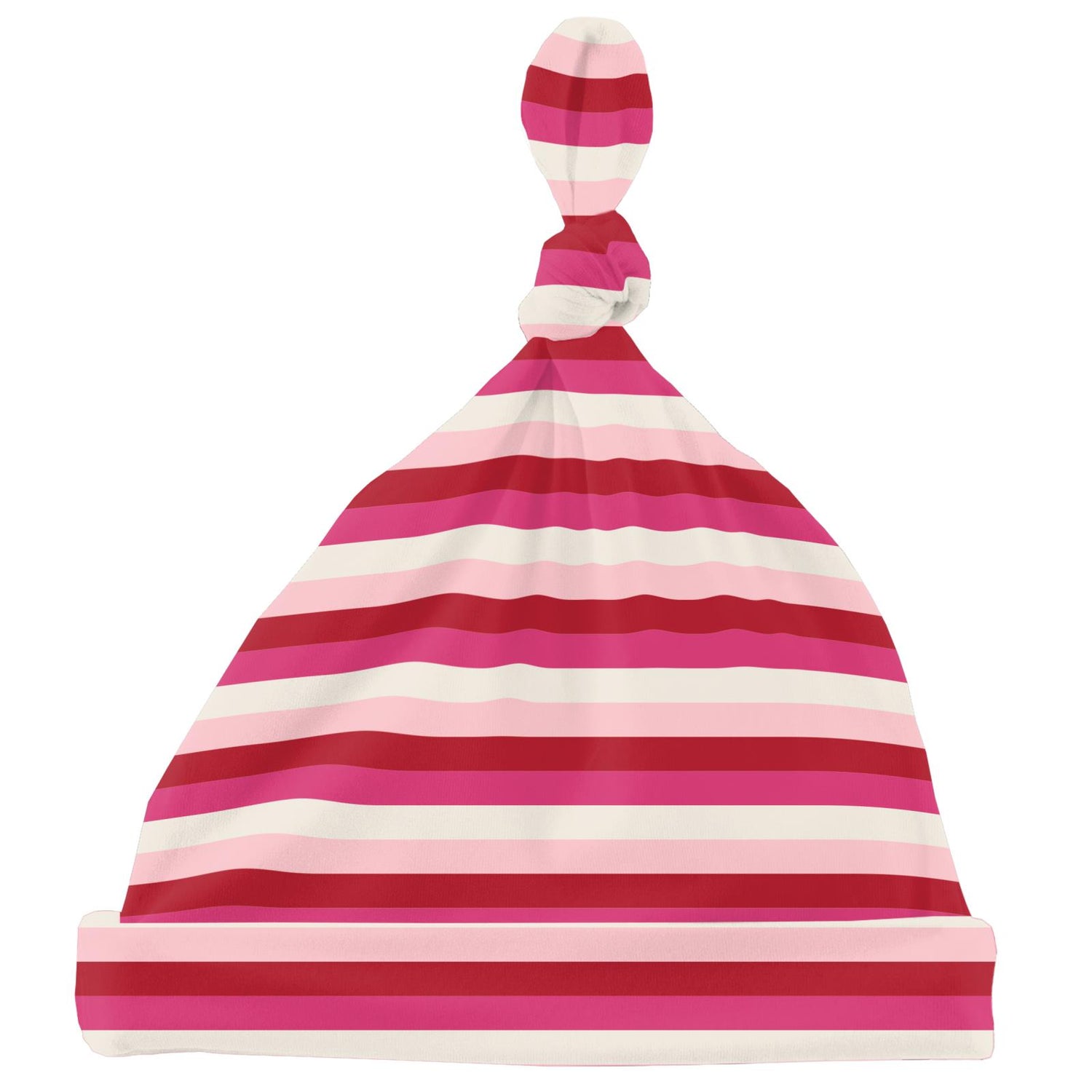 Print Knot Hat in Anniversary Candy Stripe