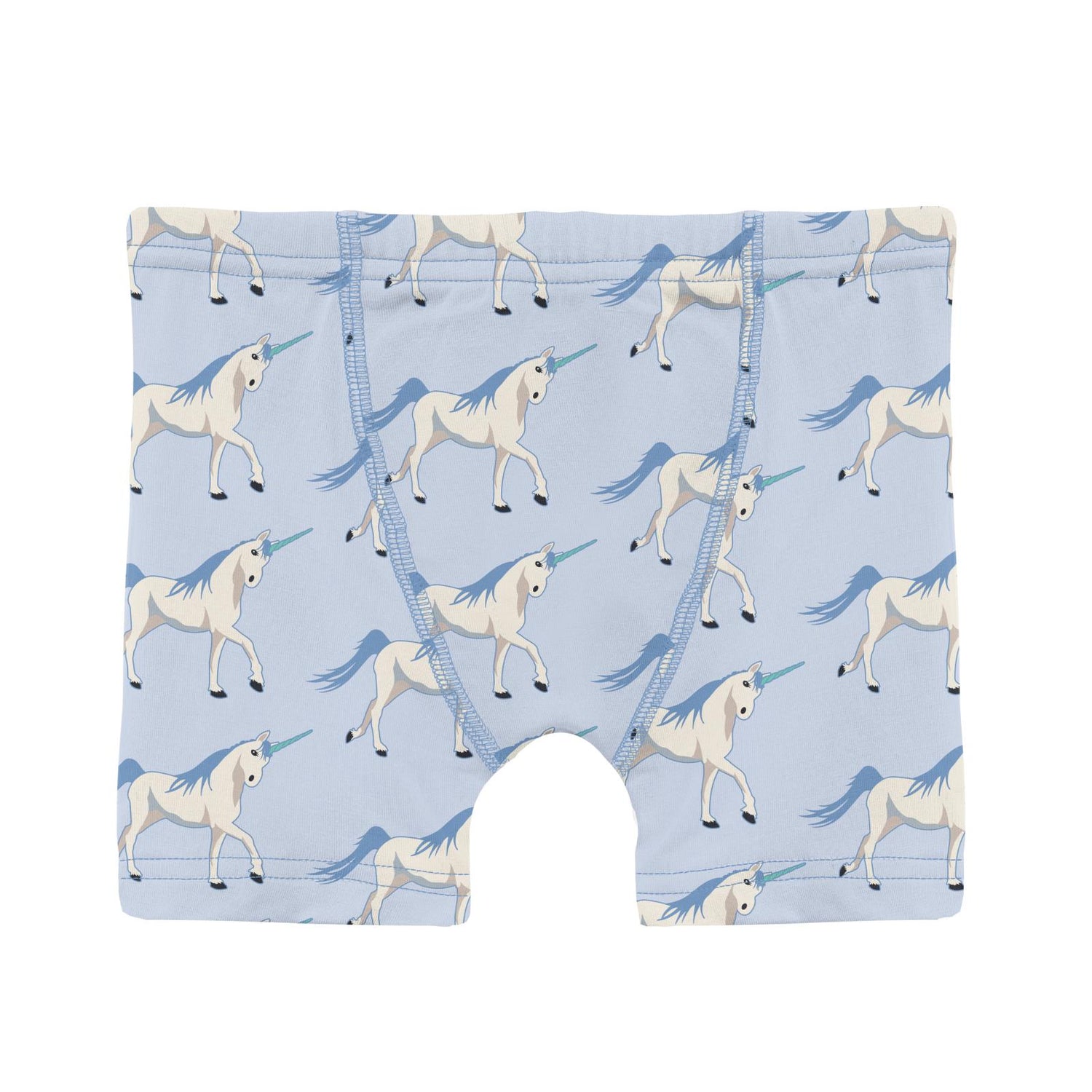 Print Boxer Brief Set of 3 in Dew Prancing Unicorn, Deep Space & Dream Blue Four Dragons