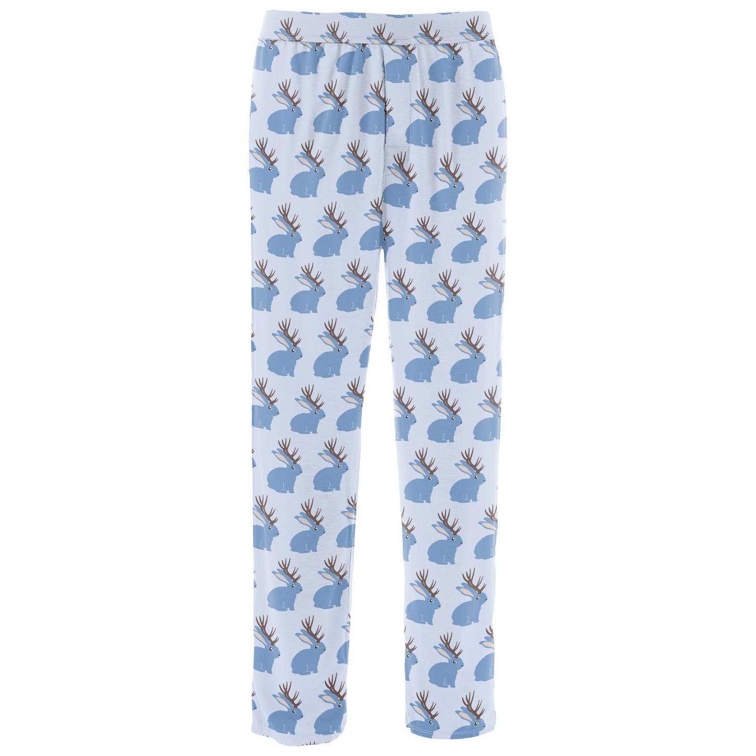 Men's Print Pajama Pants in Dew Jackalope