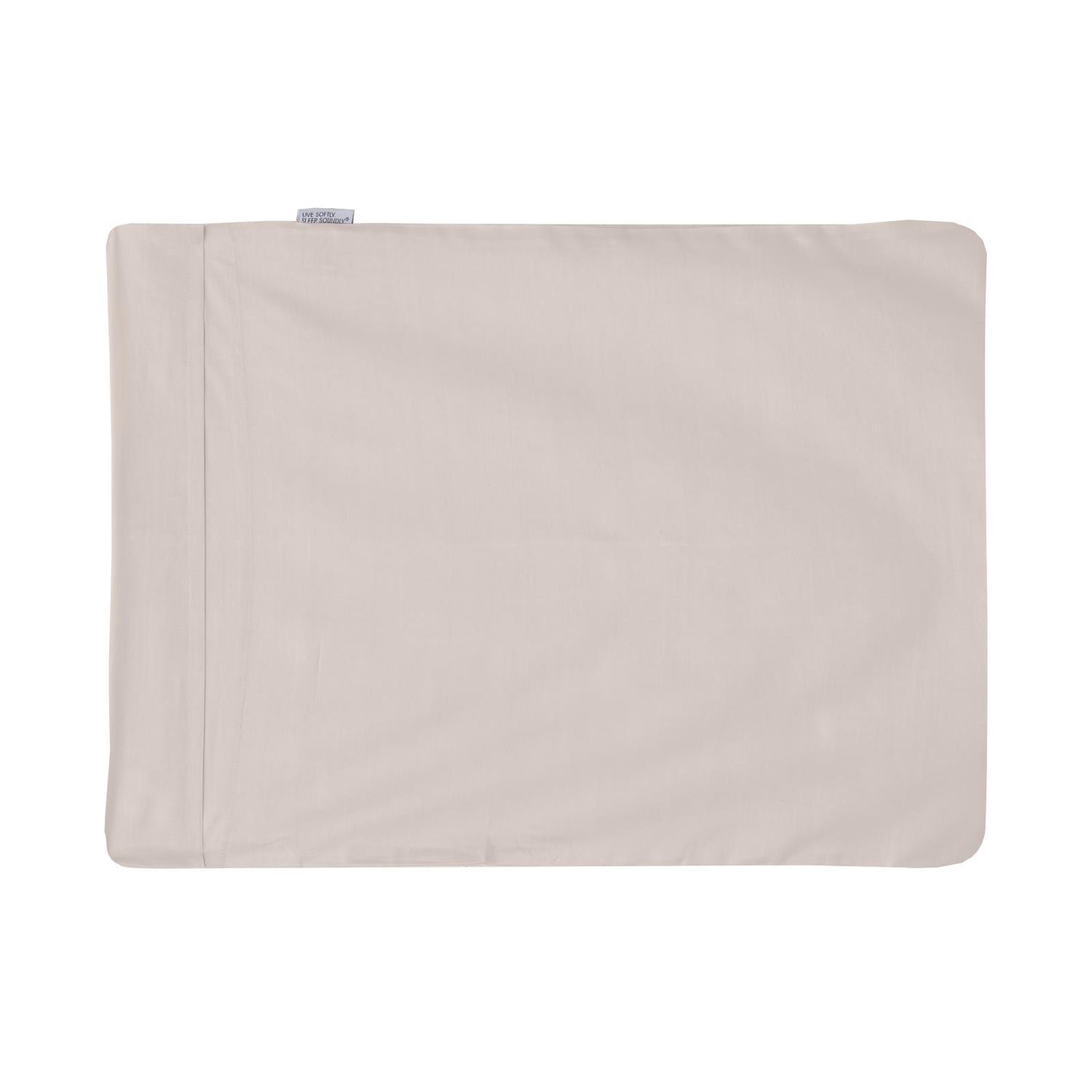 Foldover Pillowcase in Latte