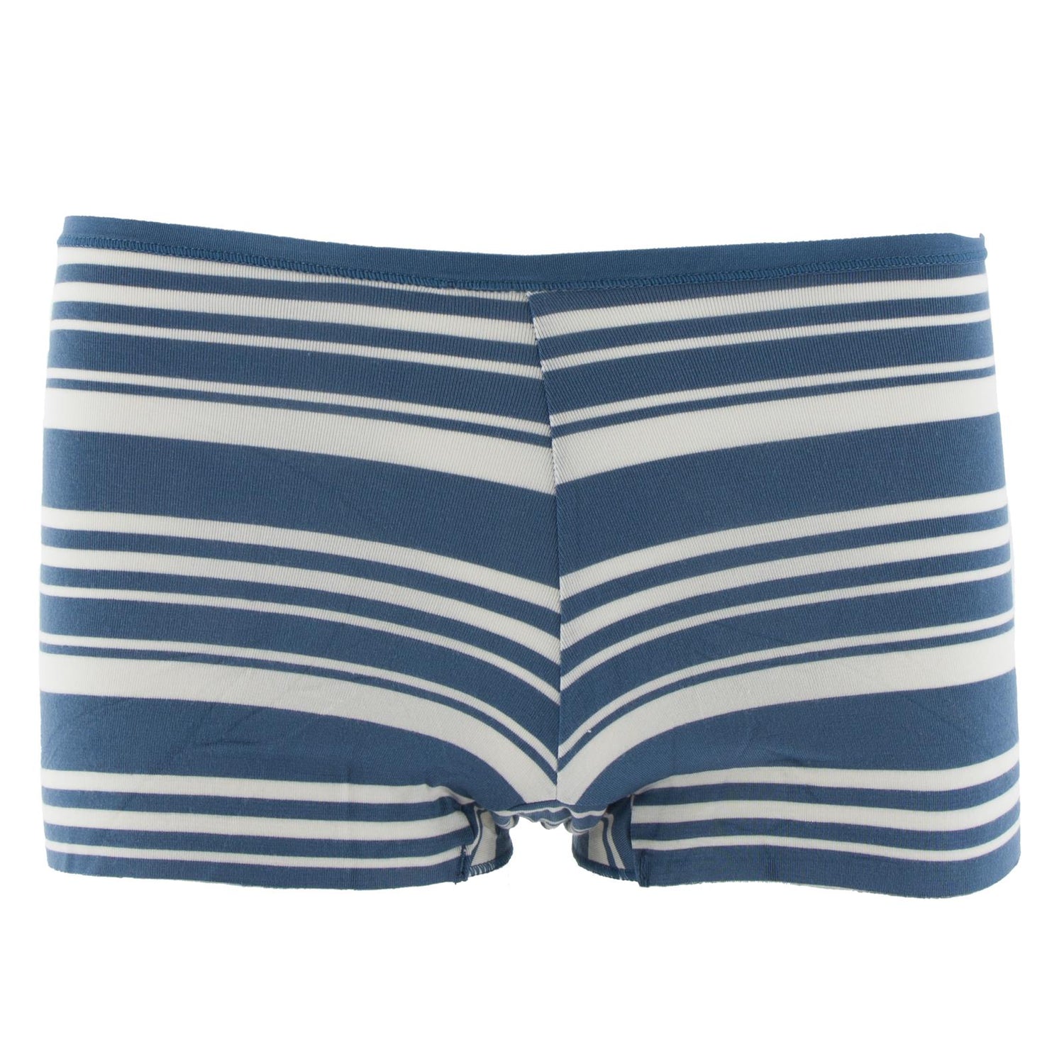 Women's Print Boy Short Underwear in Fishing Stripe