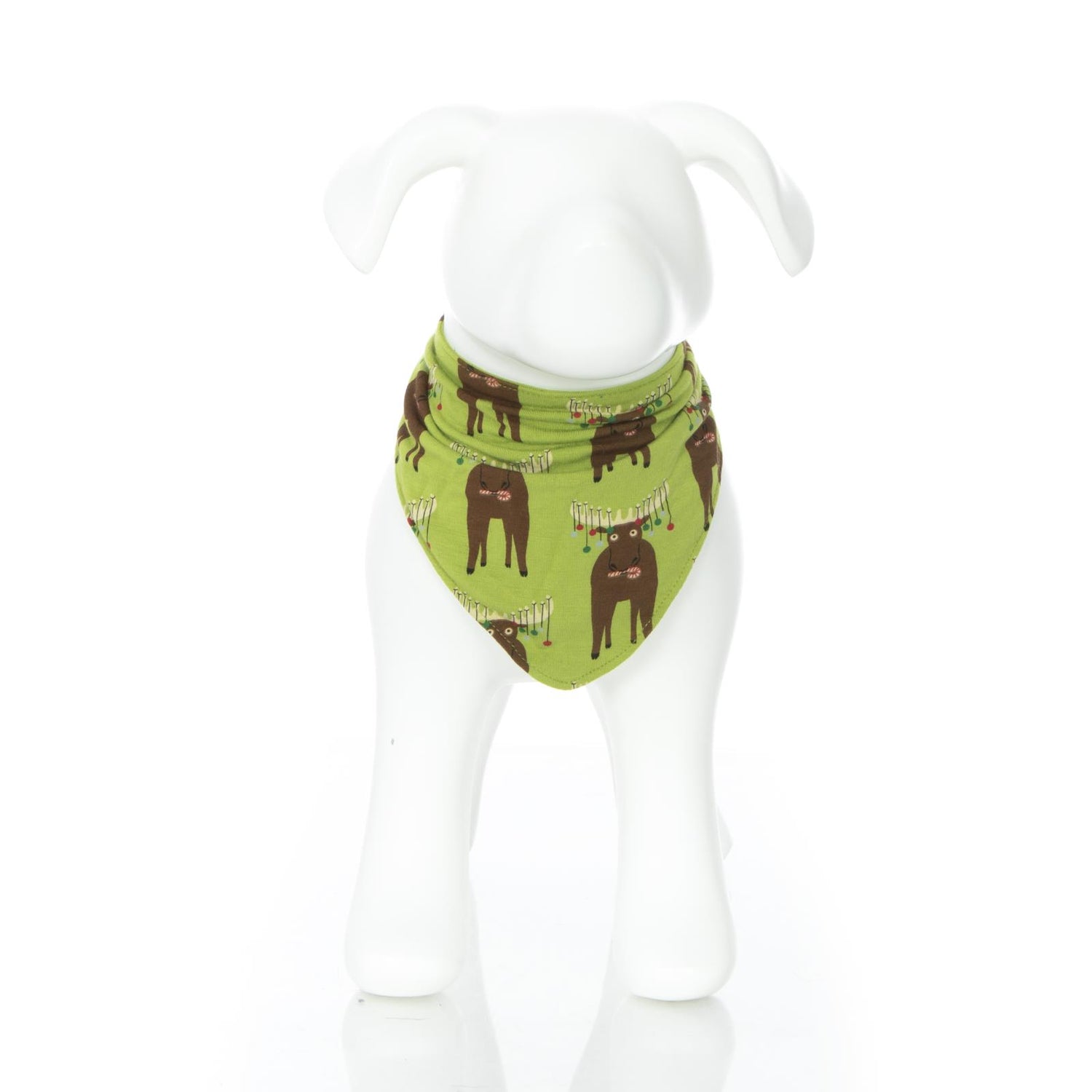 Print Dog Bandana in Meadow Bad Moose