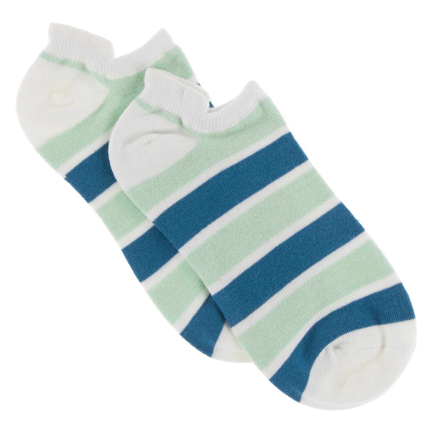 Men's Print Sport Sock in Seaside Cafe Stripe