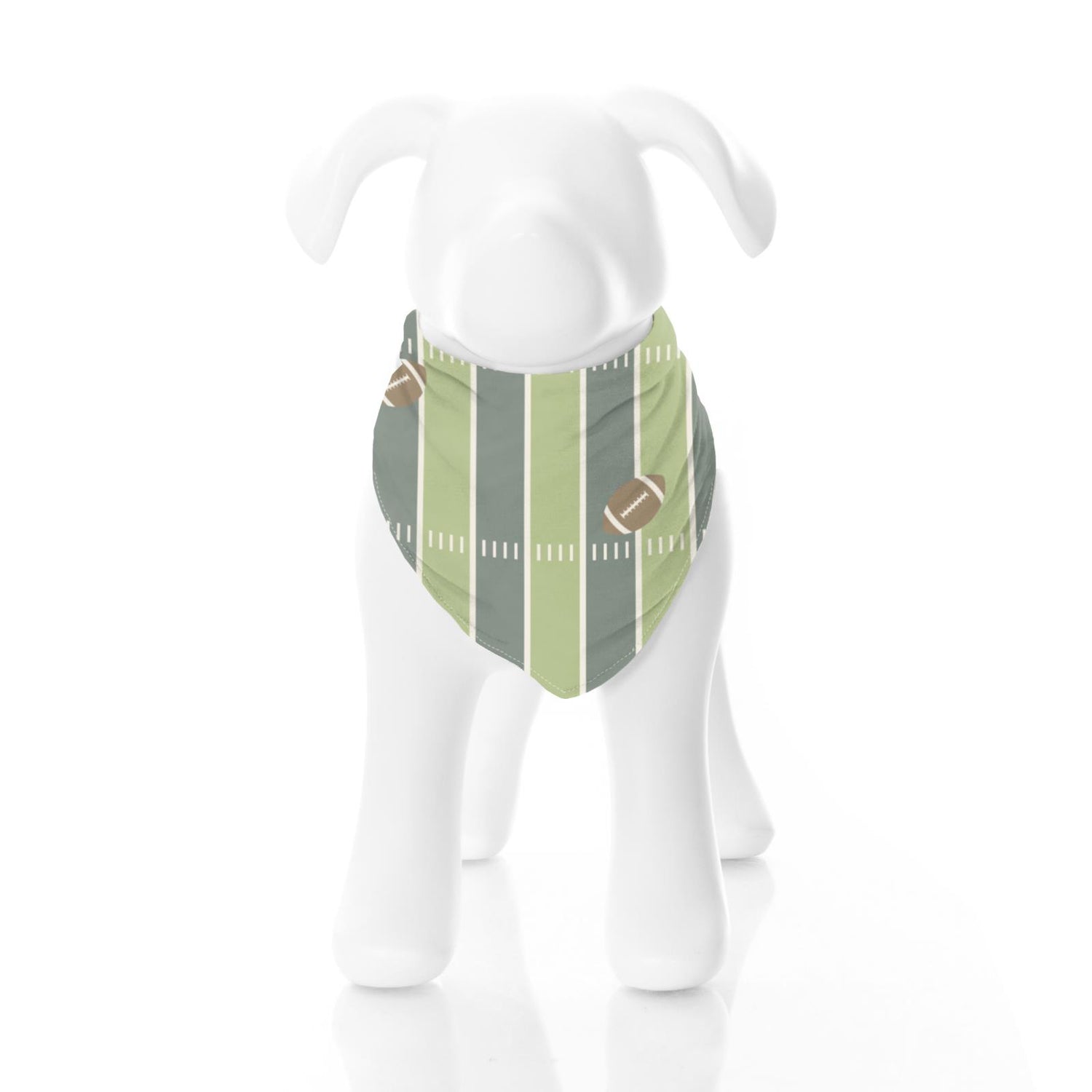 Print Dog Bandana in Football