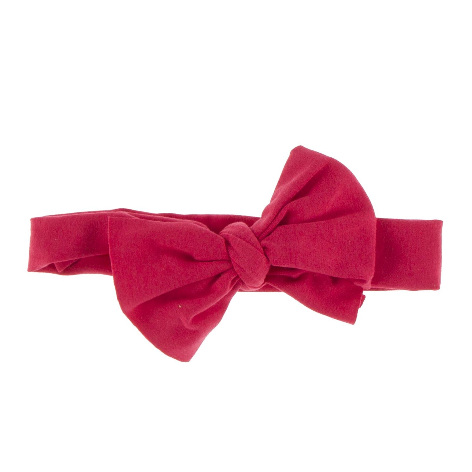 Luxe Mini Wrap with Bow in Flag Red