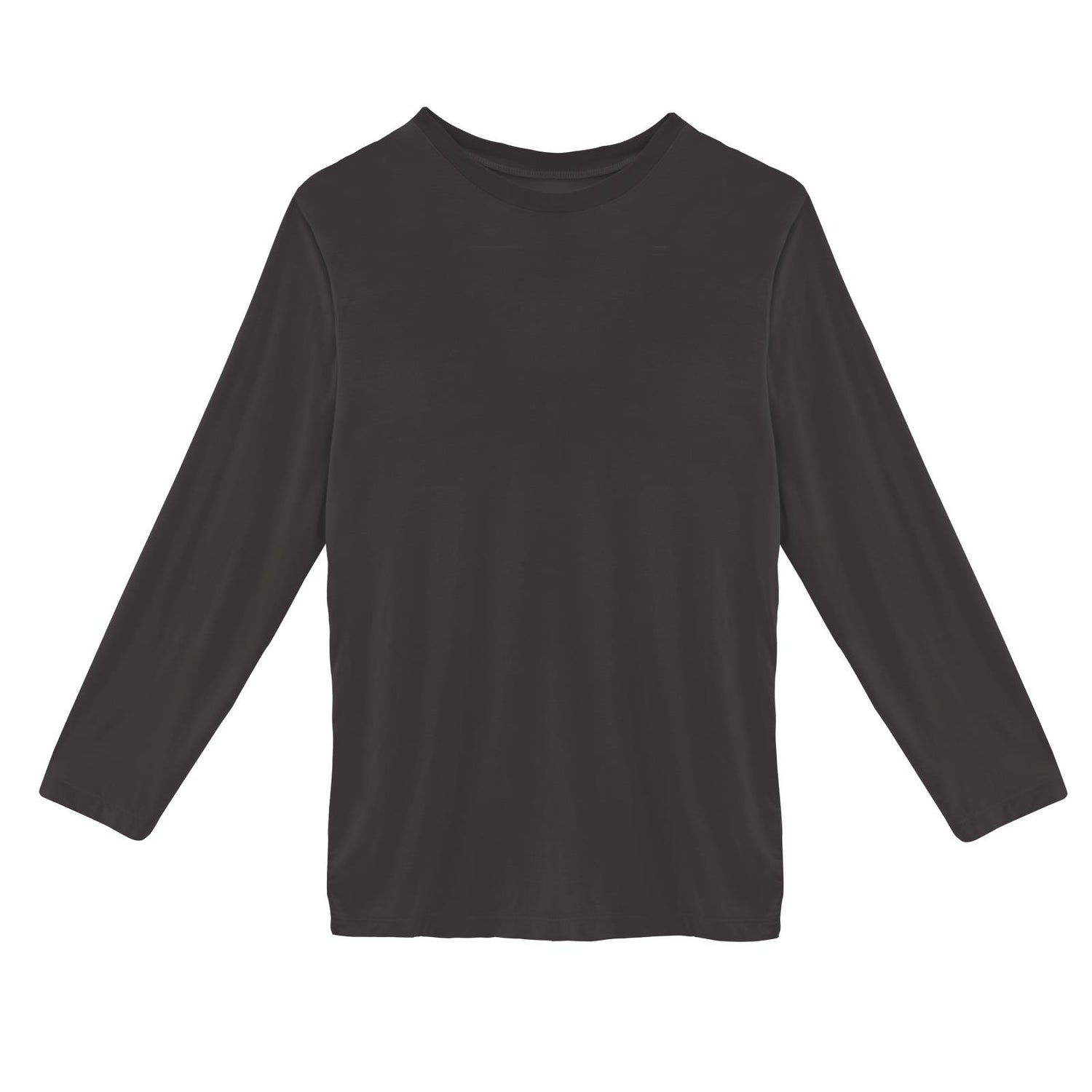 Long Sleeve Easy Fit Crew Neck Tee in Midnight