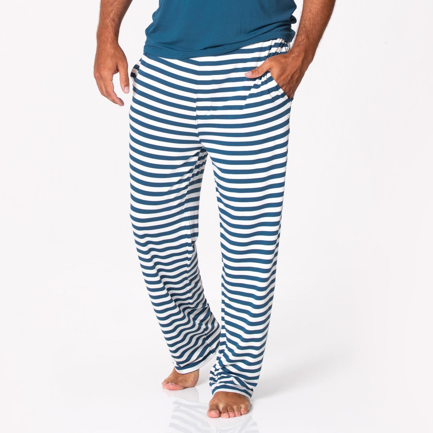 Men's Print Pajama Pants in Nautical Stripe