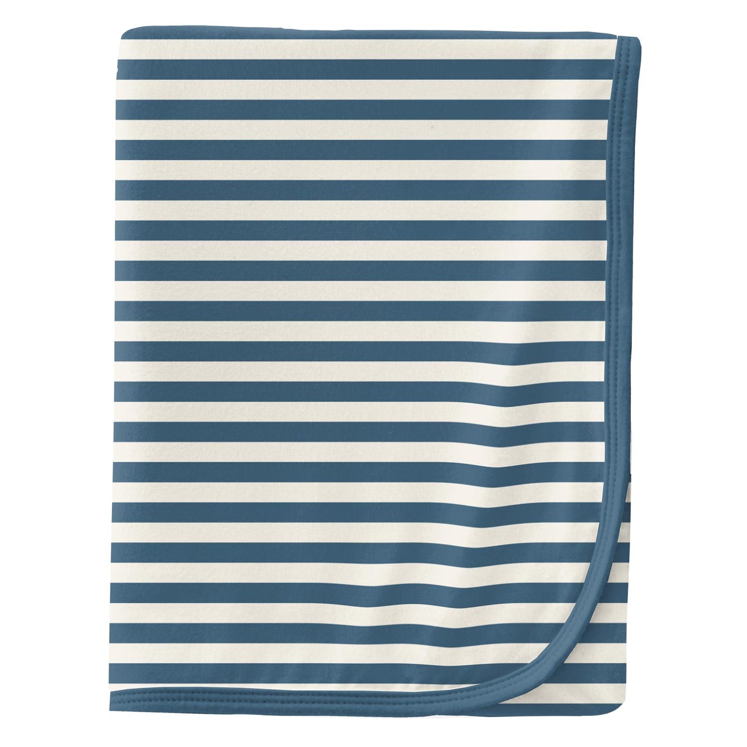 Print Swaddling Blanket in Nautical Stripe