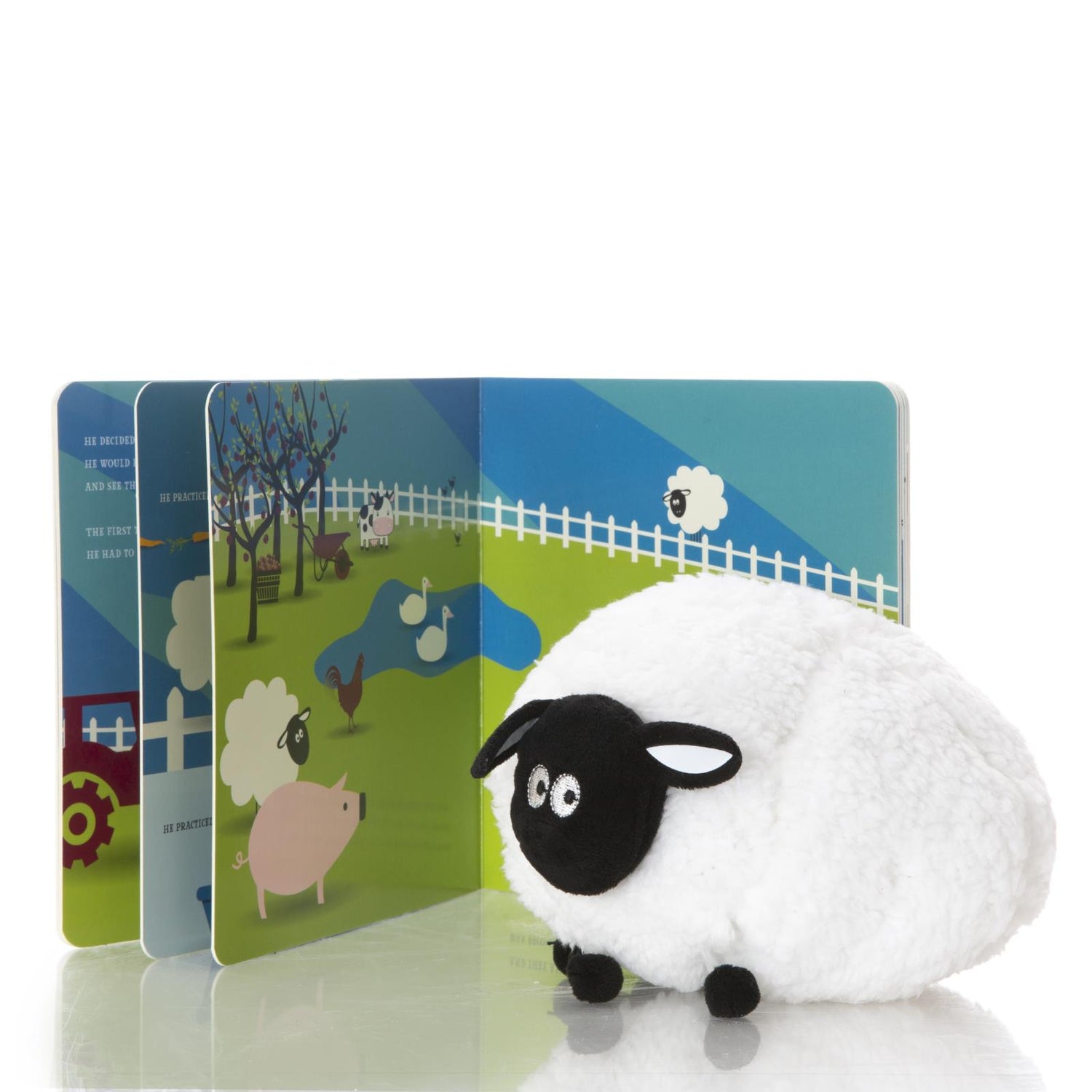 Book & Plush Combo in The Extra Ordinary Sheep with Sheep Plush