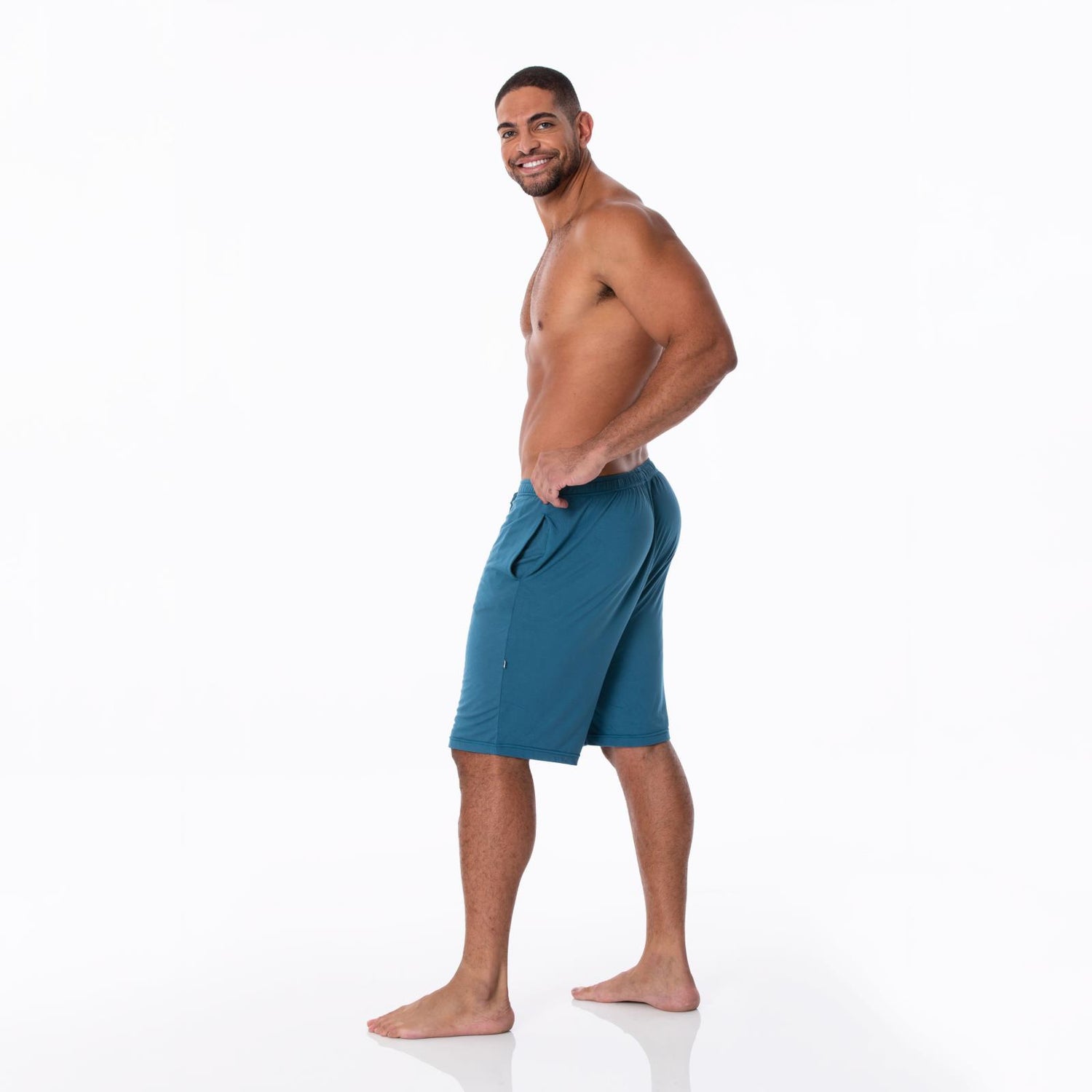 Men's Lounge Shorts in Deep Sea