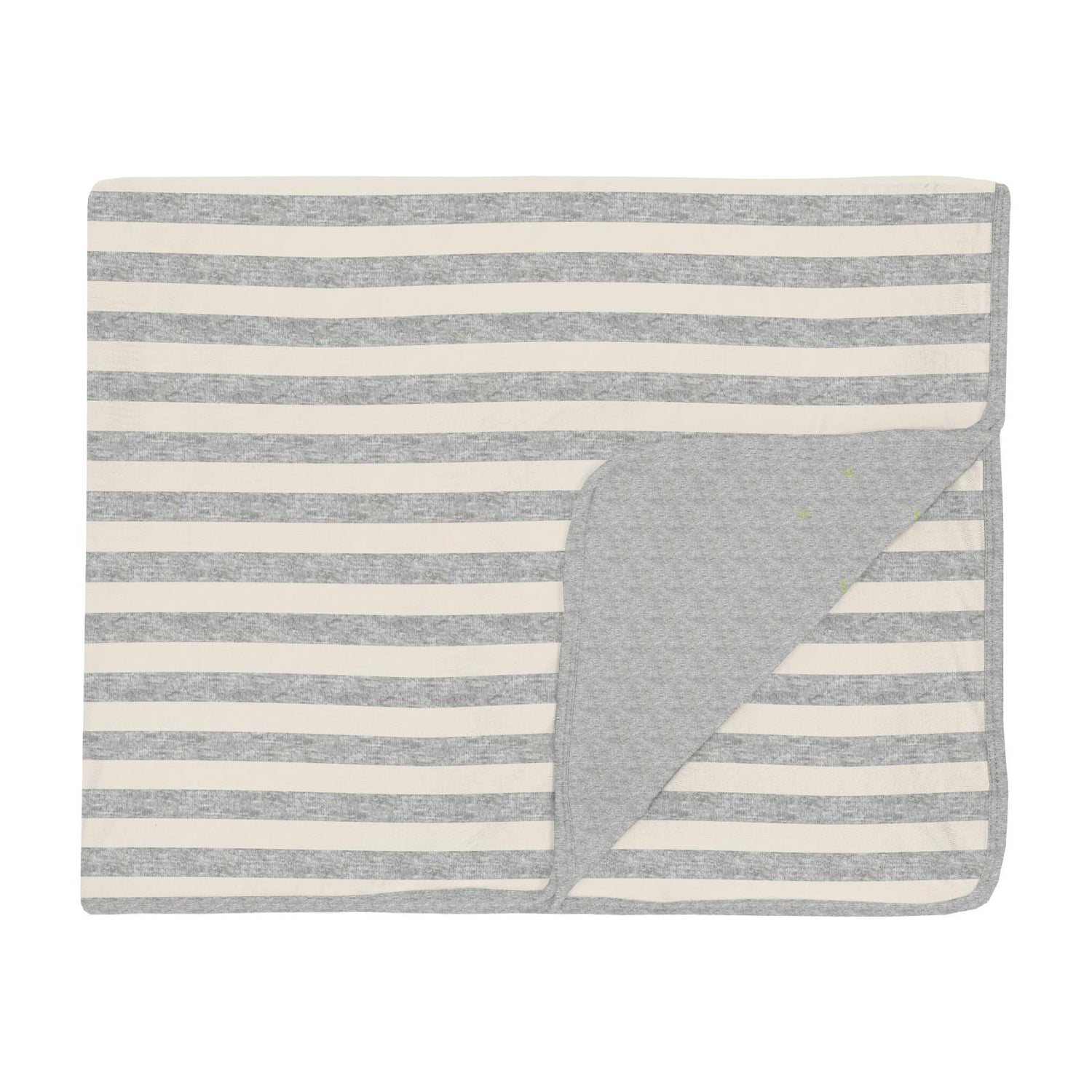 Print Toddler Blanket in Heathered Mist Sweet Stripe