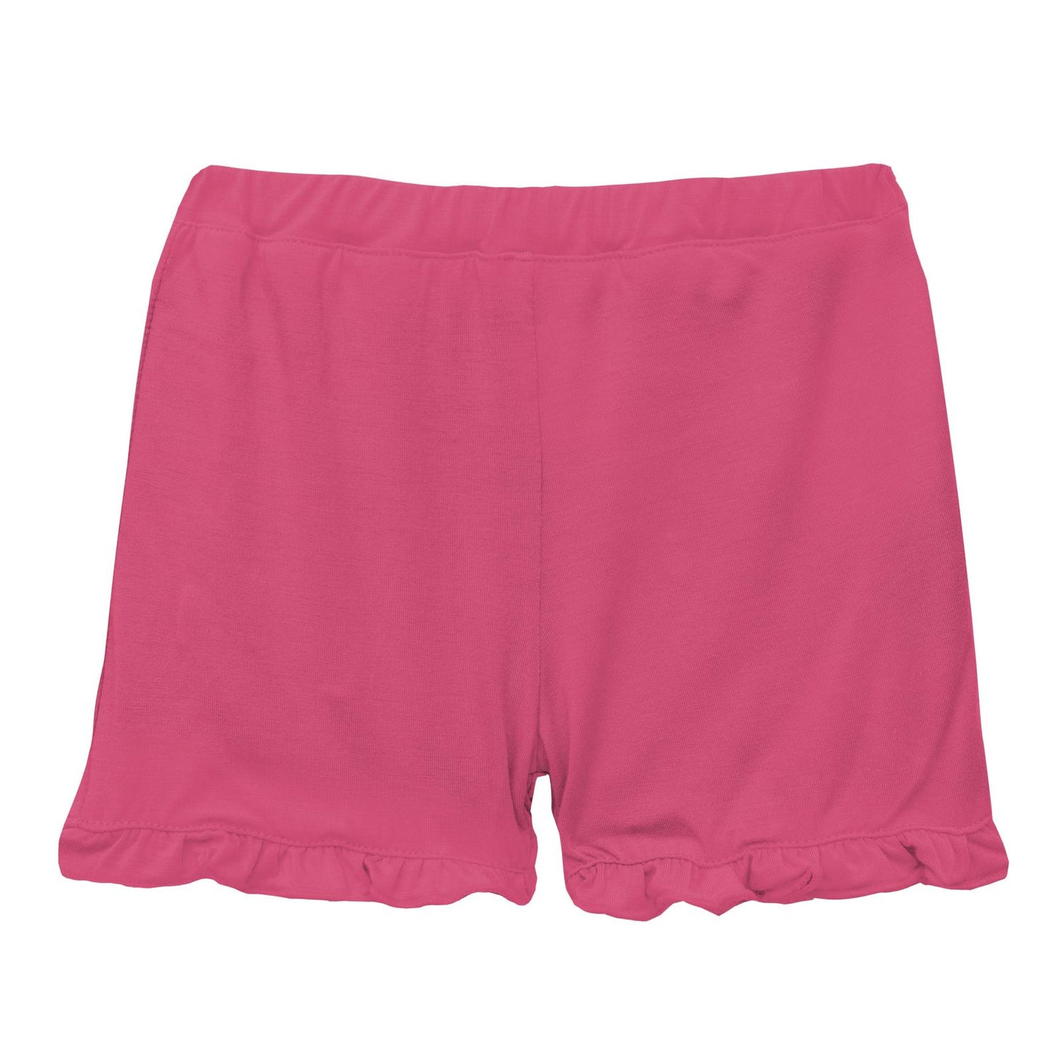 Ruffle Shorts in Flamingo