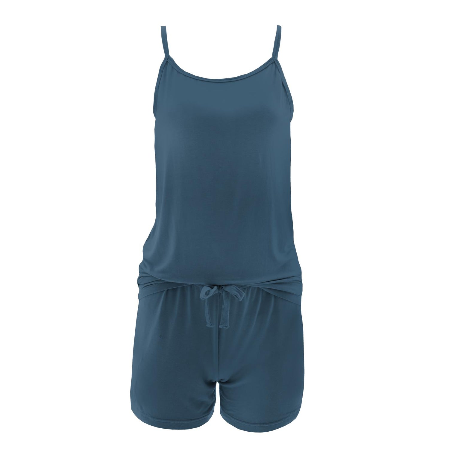 Women's Cami and Lounge Shorts Set in Deep Sea
