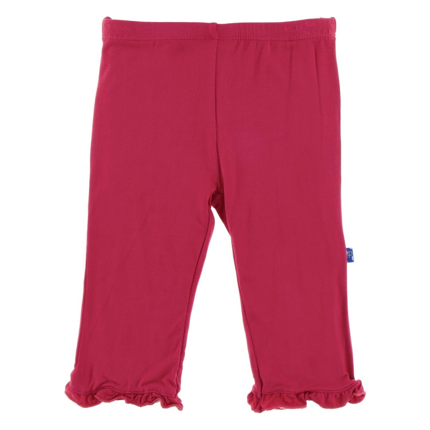 Ruffle Pants in Flag Red