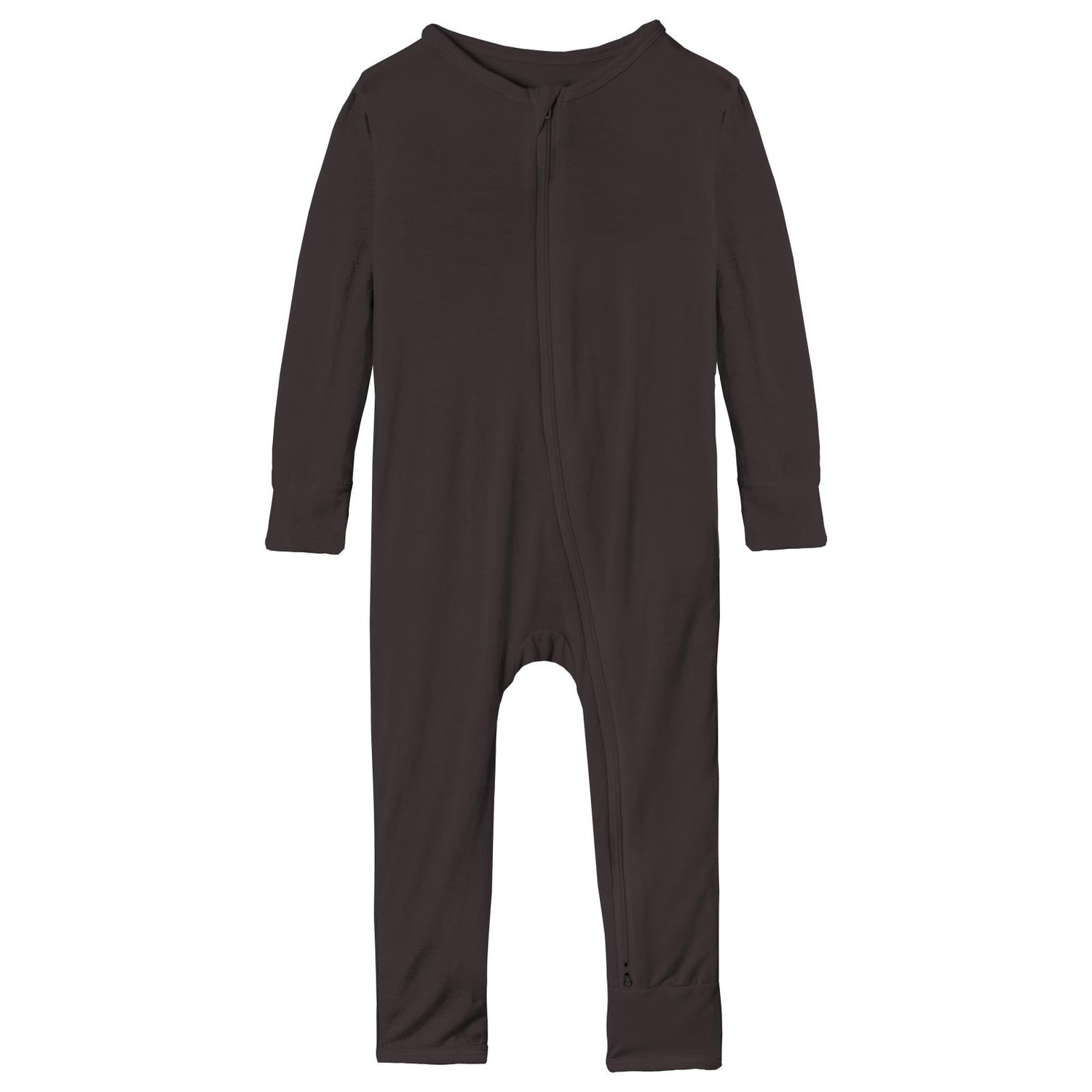 Coverall with 2 Way Zipper in Midnight