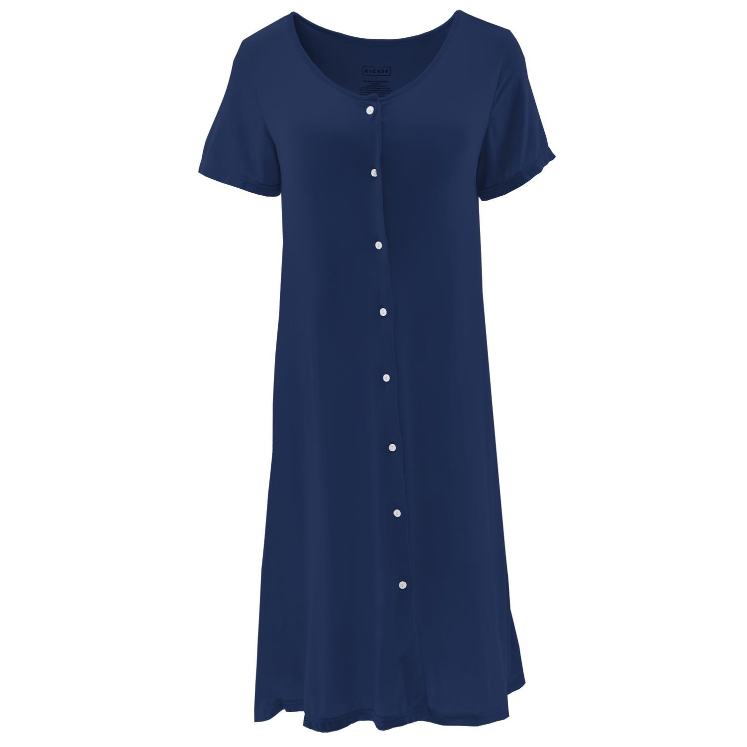 Women's Nursing Nightgown in Flag Blue