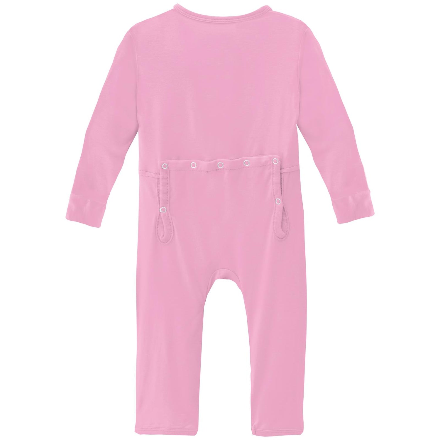 Coverall with Zipper in Cotton Candy