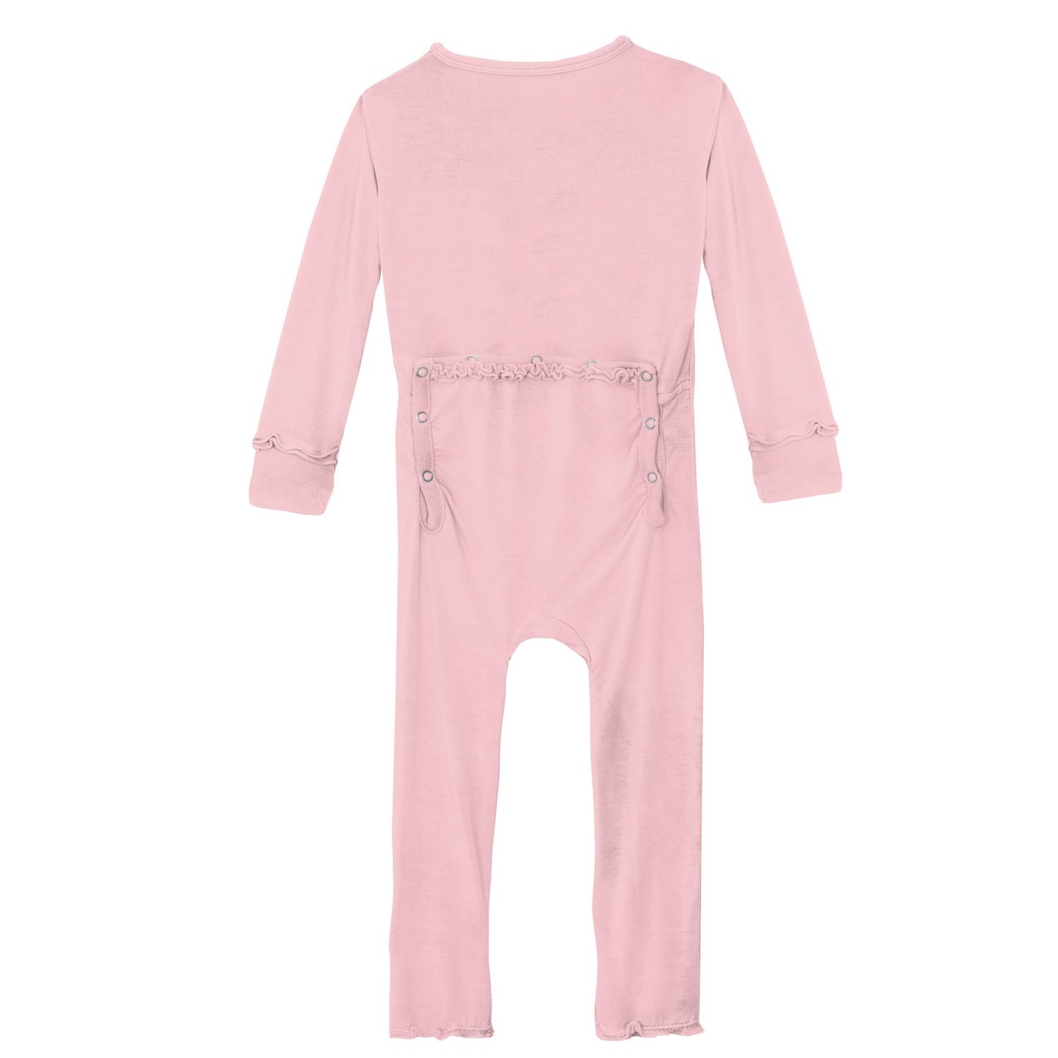 Muffin Ruffle Coverall with Snaps in Lotus