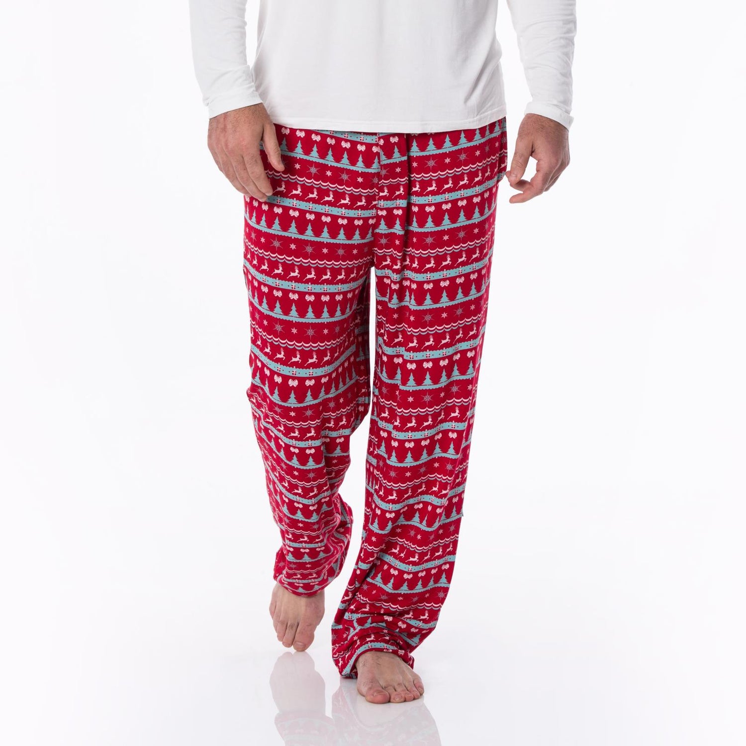 Men's Print Pajama Pants in Nordic Print