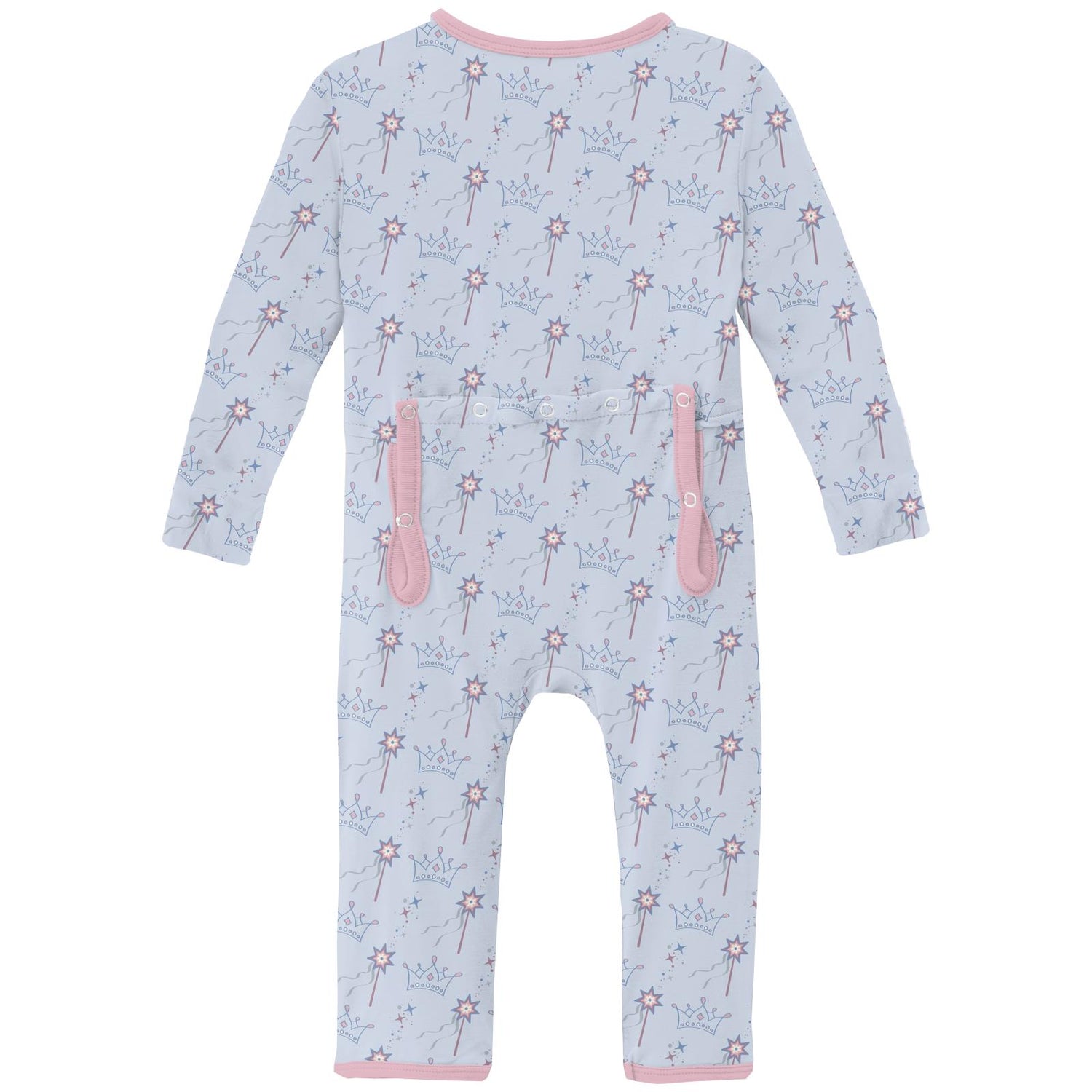 Print Coverall with 2 Way Zipper in Dew Magical Princess
