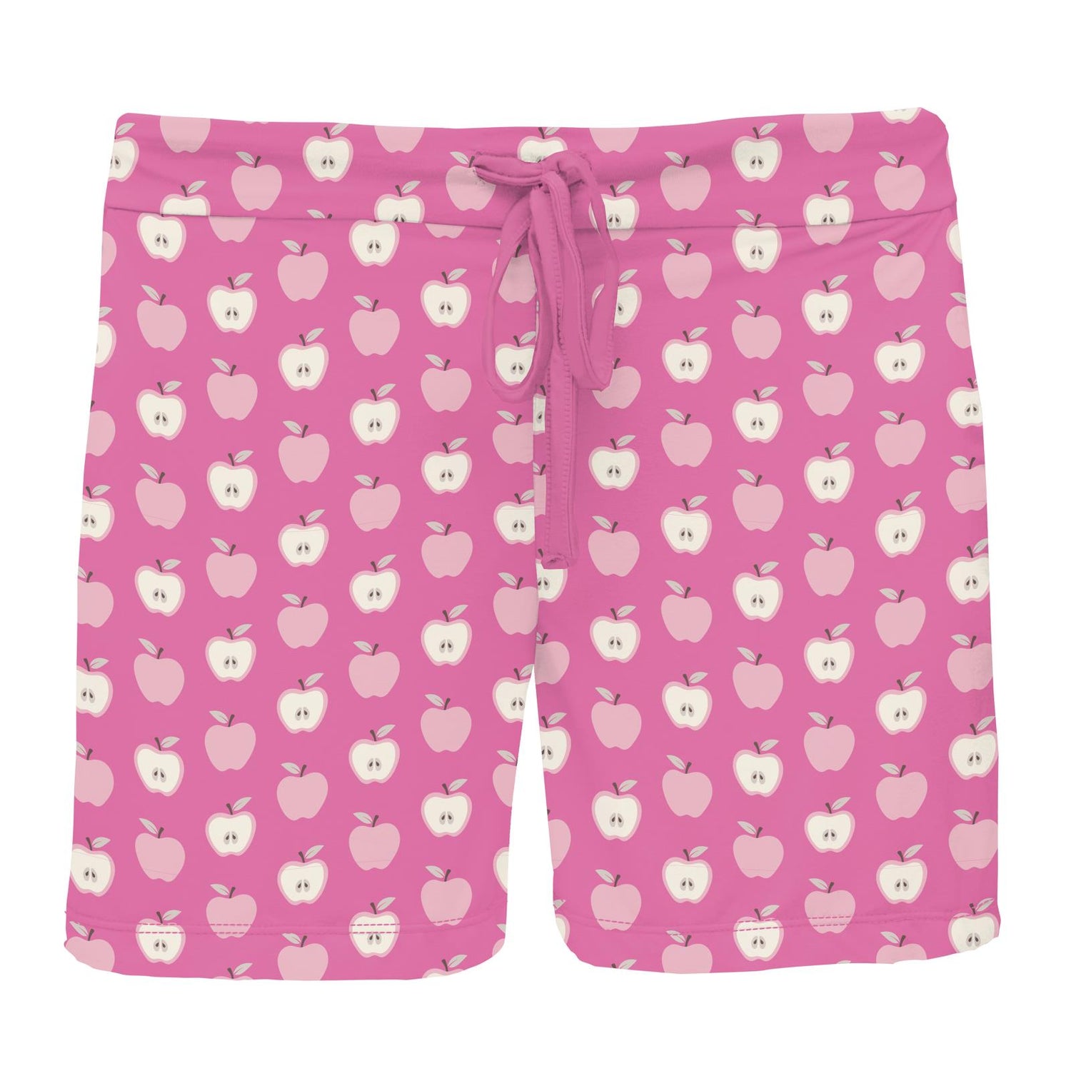 Women's Print Lounge Shorts in Tulip Johnny Appleseed