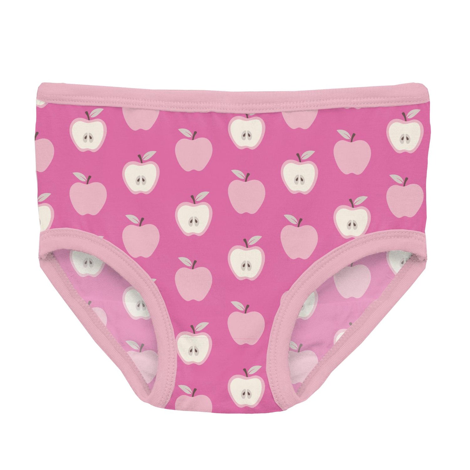 Print Girl's Underwear in Tulip Johnny Appleseed