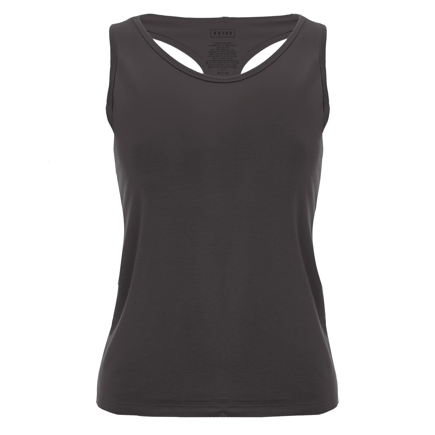 Women's Solid Luxe Stretch Tank in Midnight