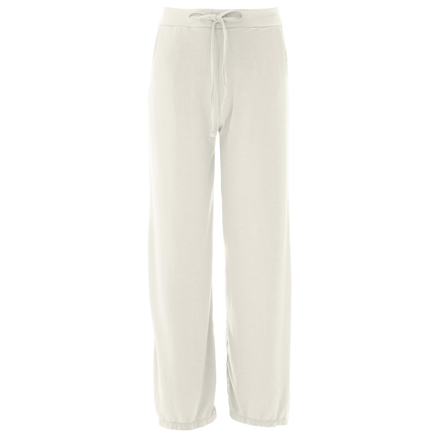 Women's Solid Lounge Pants in Natural