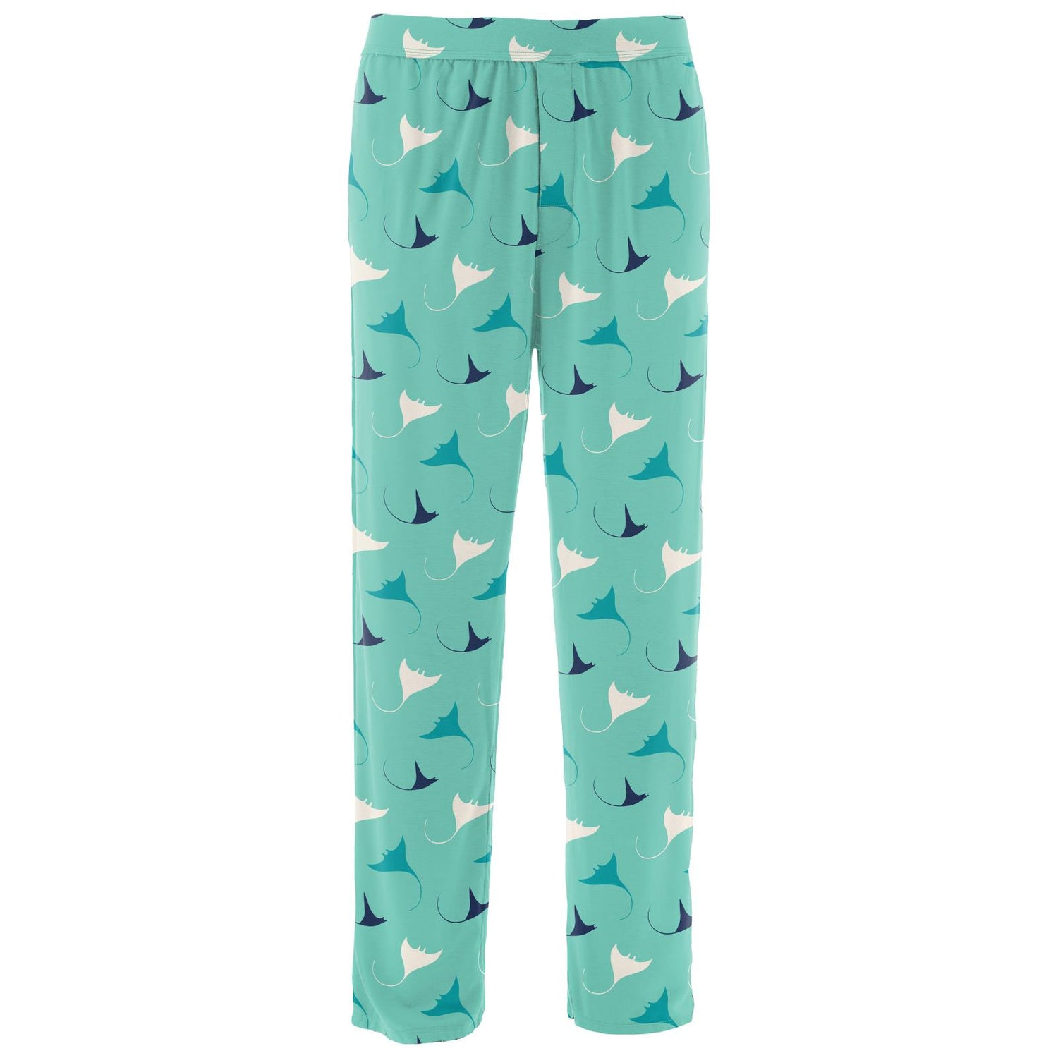 Men's Print Pajama Pants in Glass Manta Ray