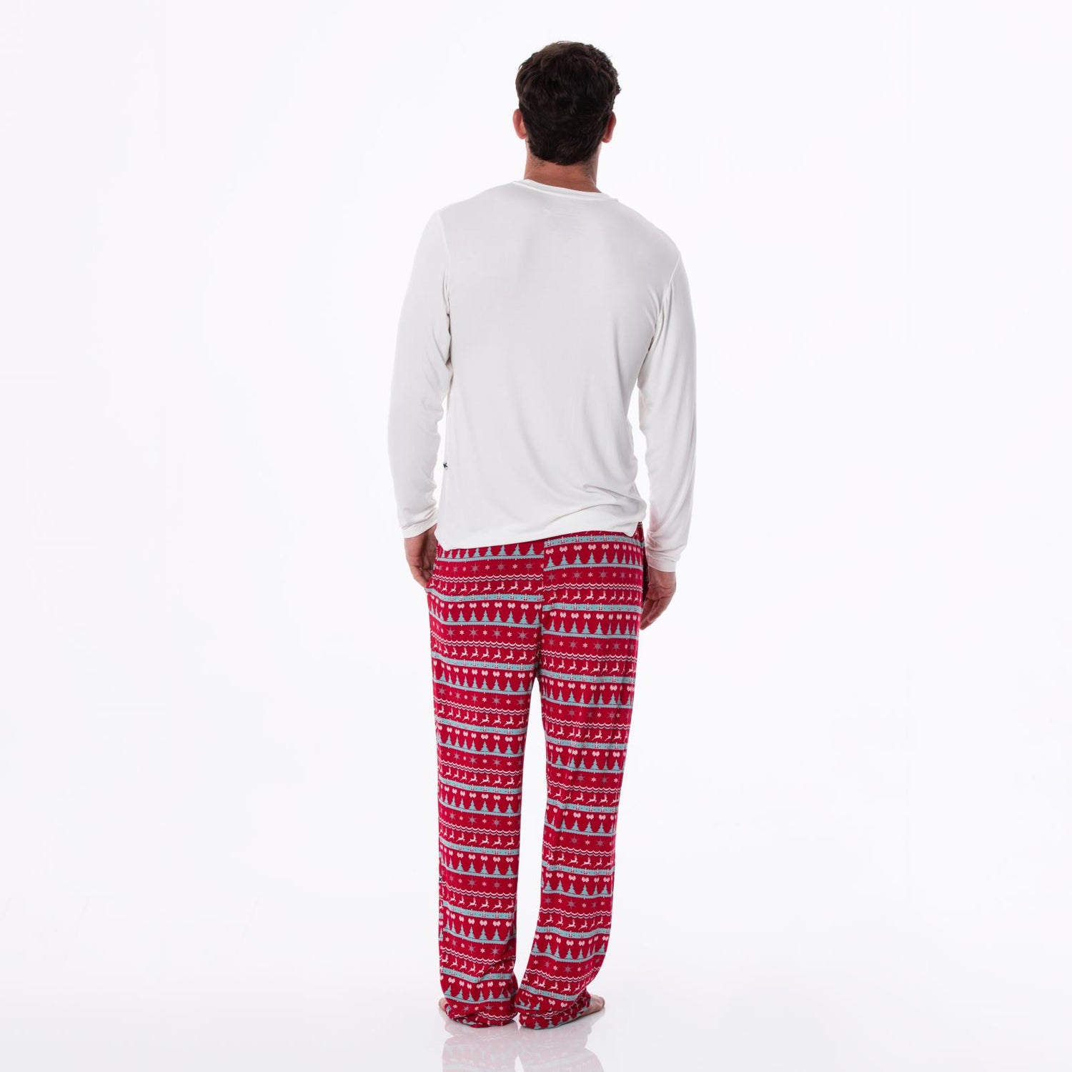 Men's Print Pajama Pants in Nordic Print