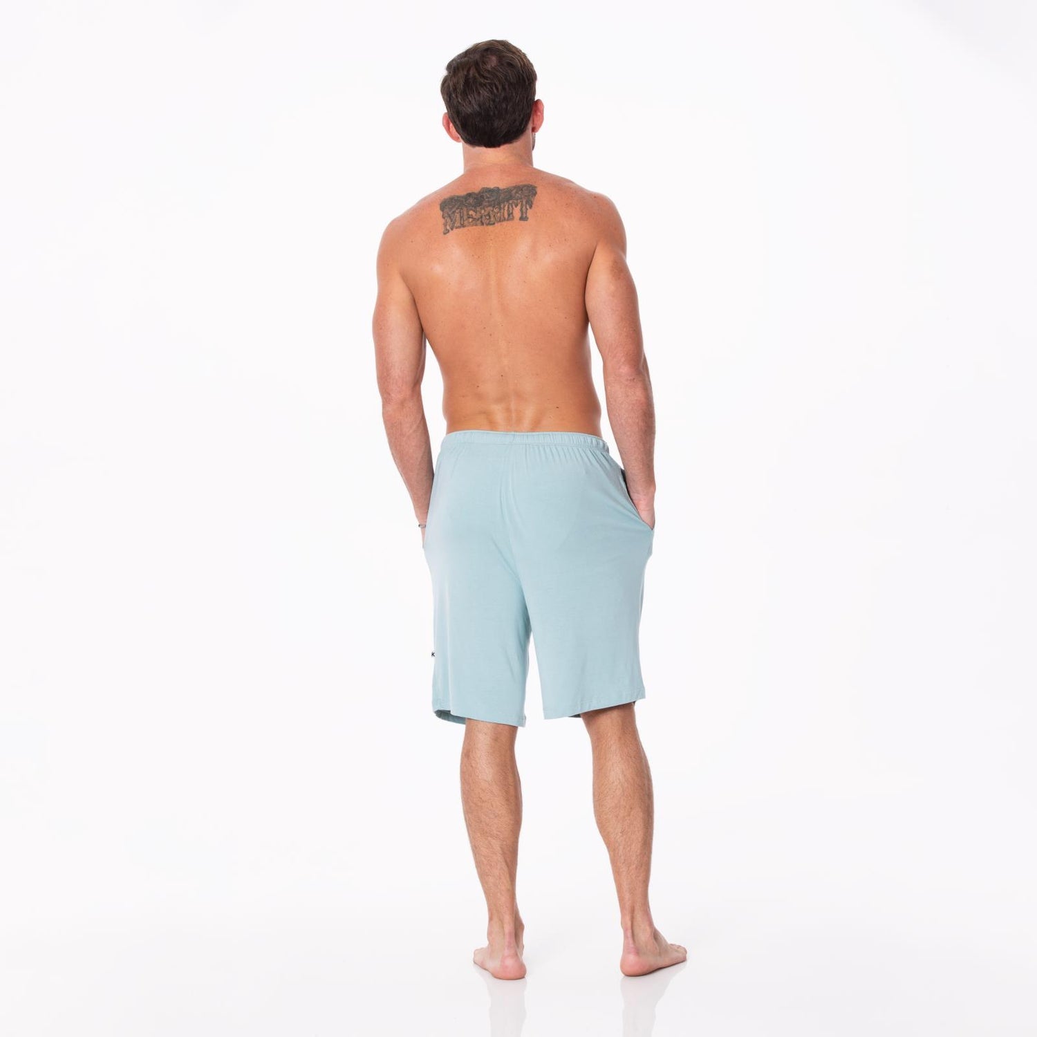 Men's Lounge Shorts in Jade