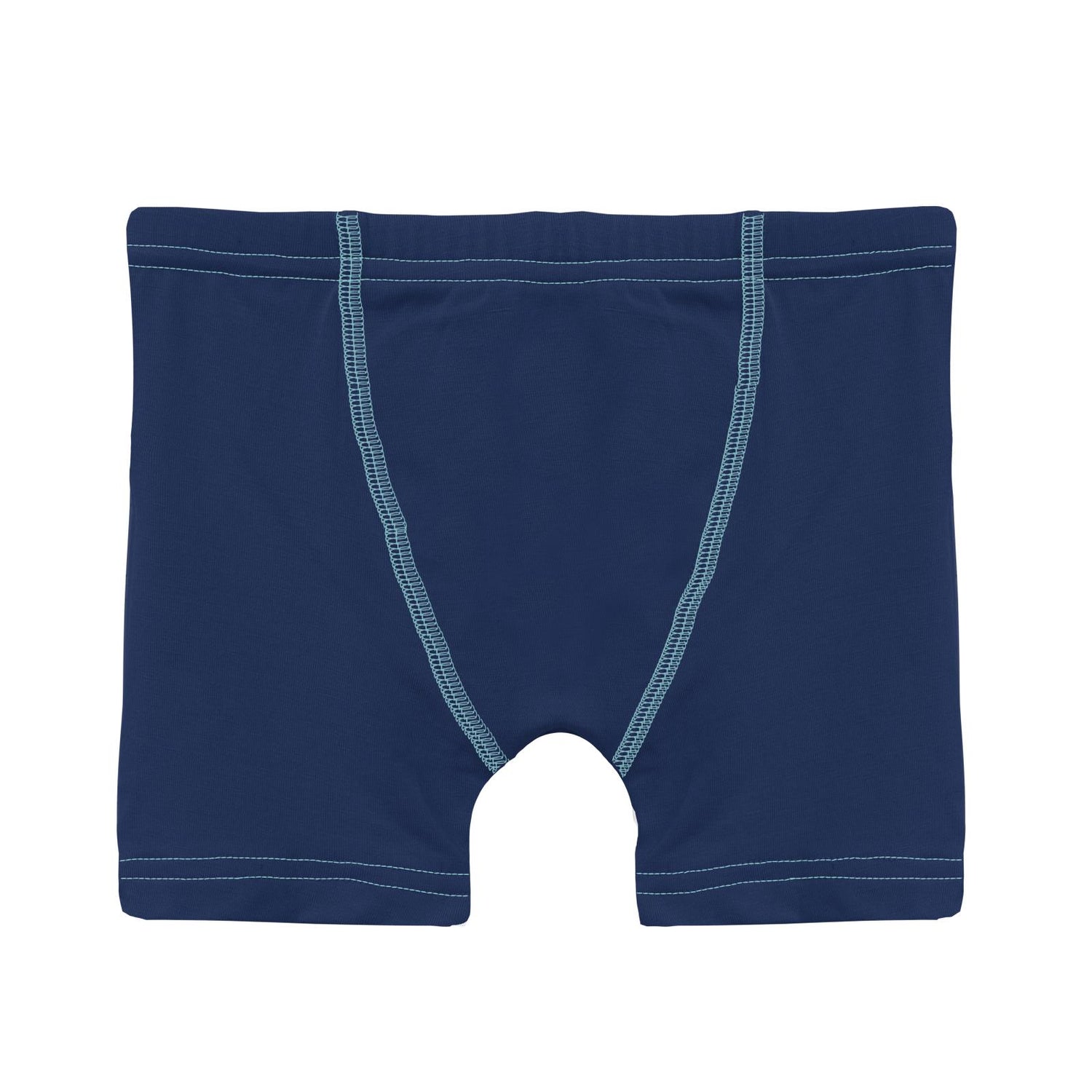 Boy's Boxer Brief in Flag Blue with Summer Sky