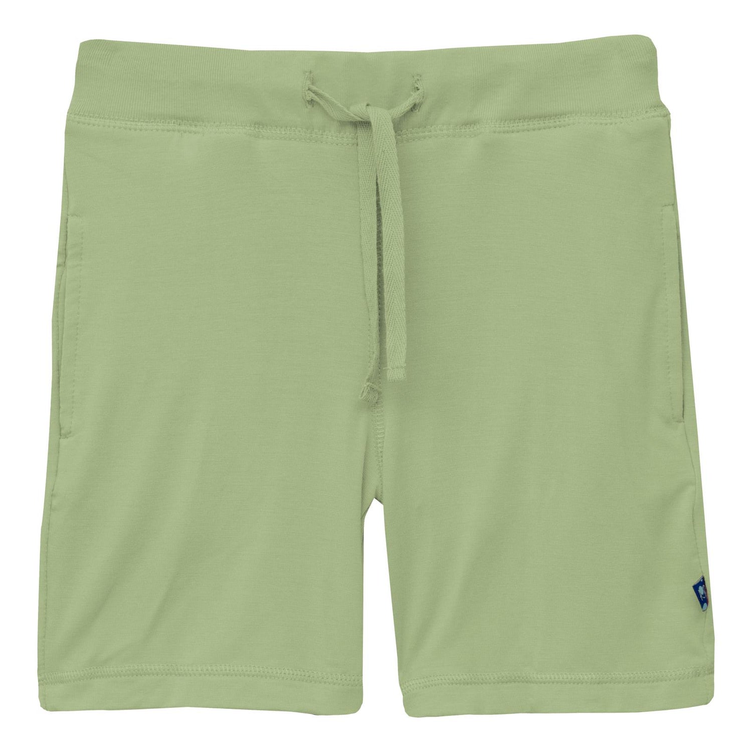 Lightweight Drawstring Shorts in Field Green